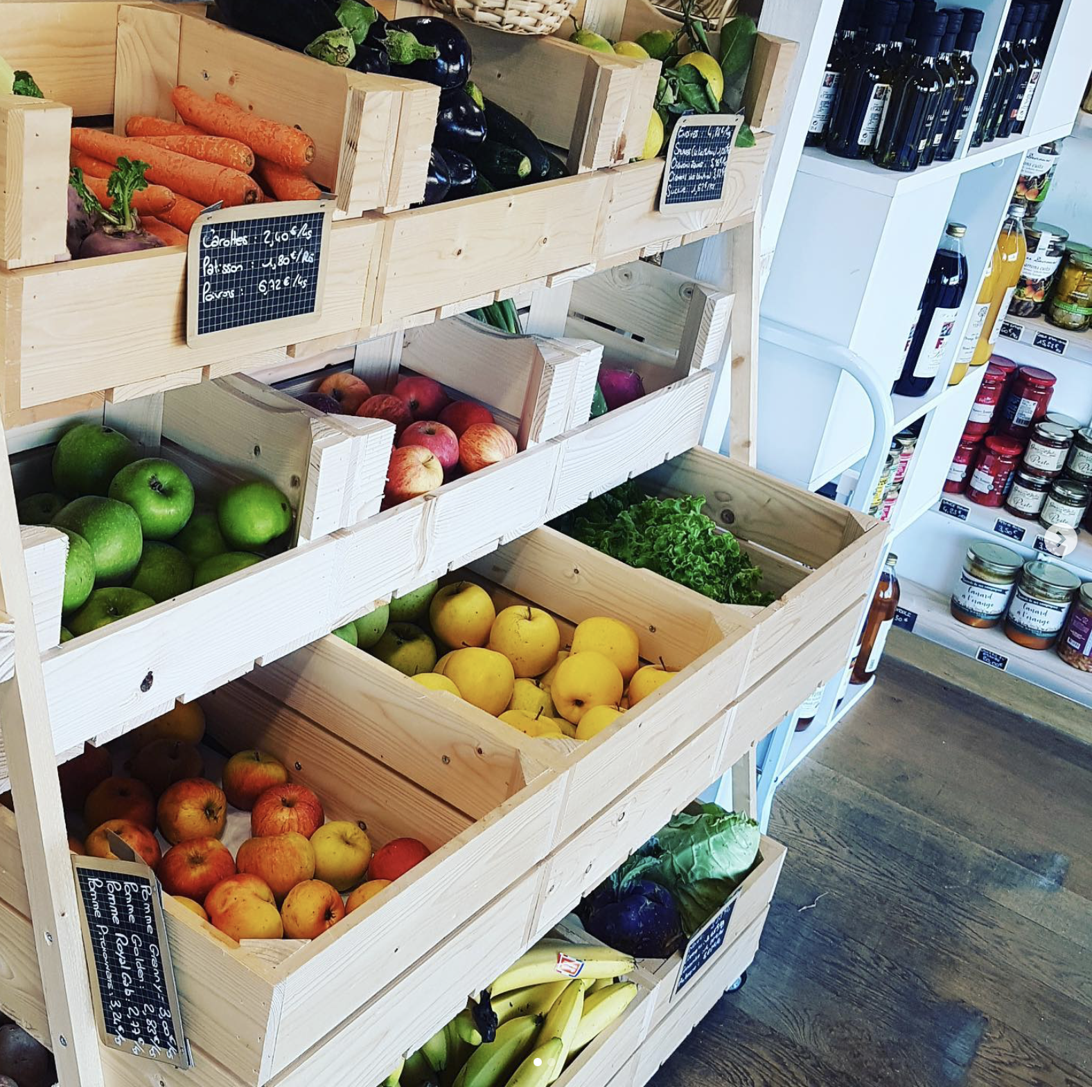Nos Délices 2020 fruits et légumes frais