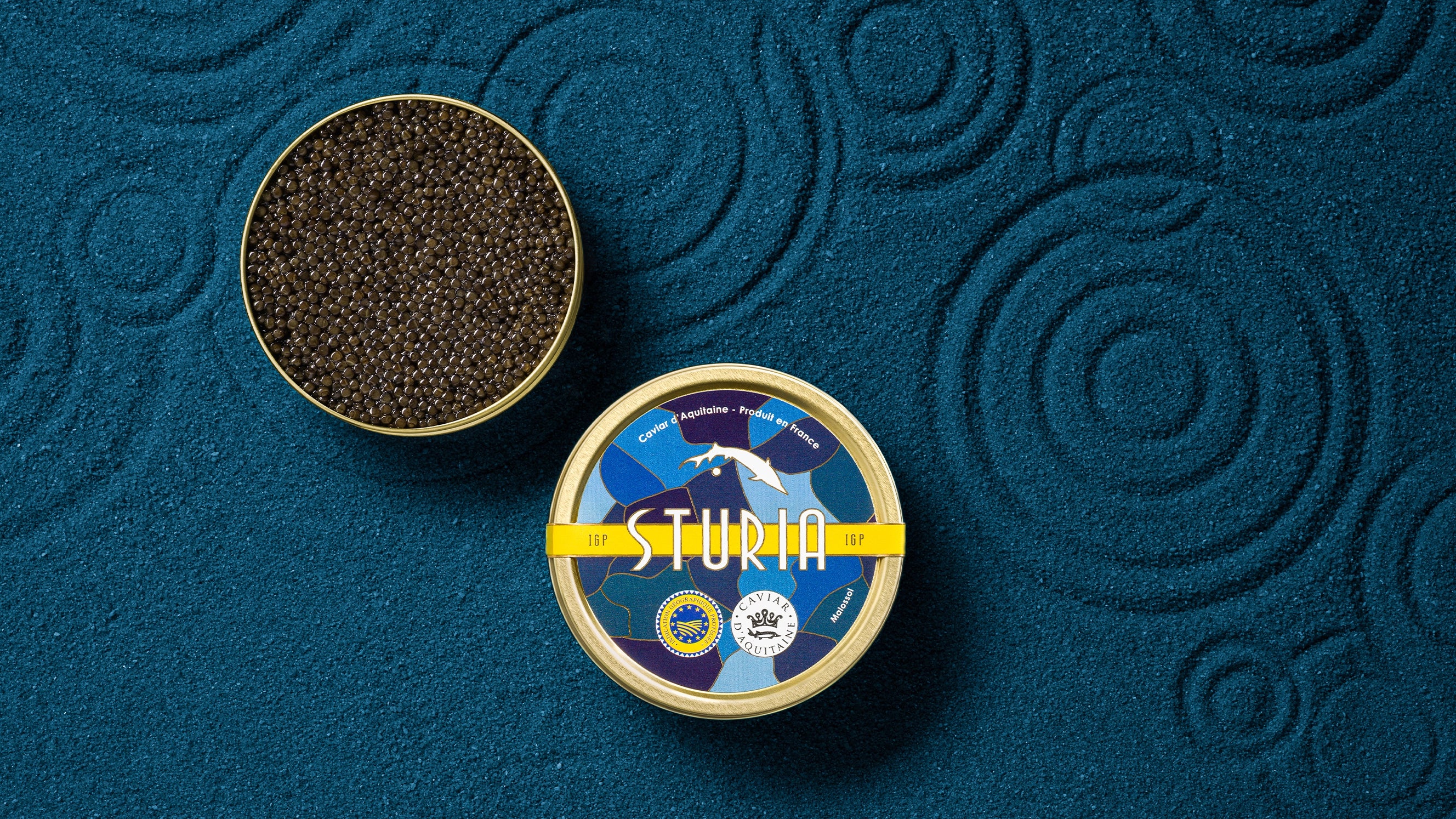 Sturia. Caviar d'Aquitaine