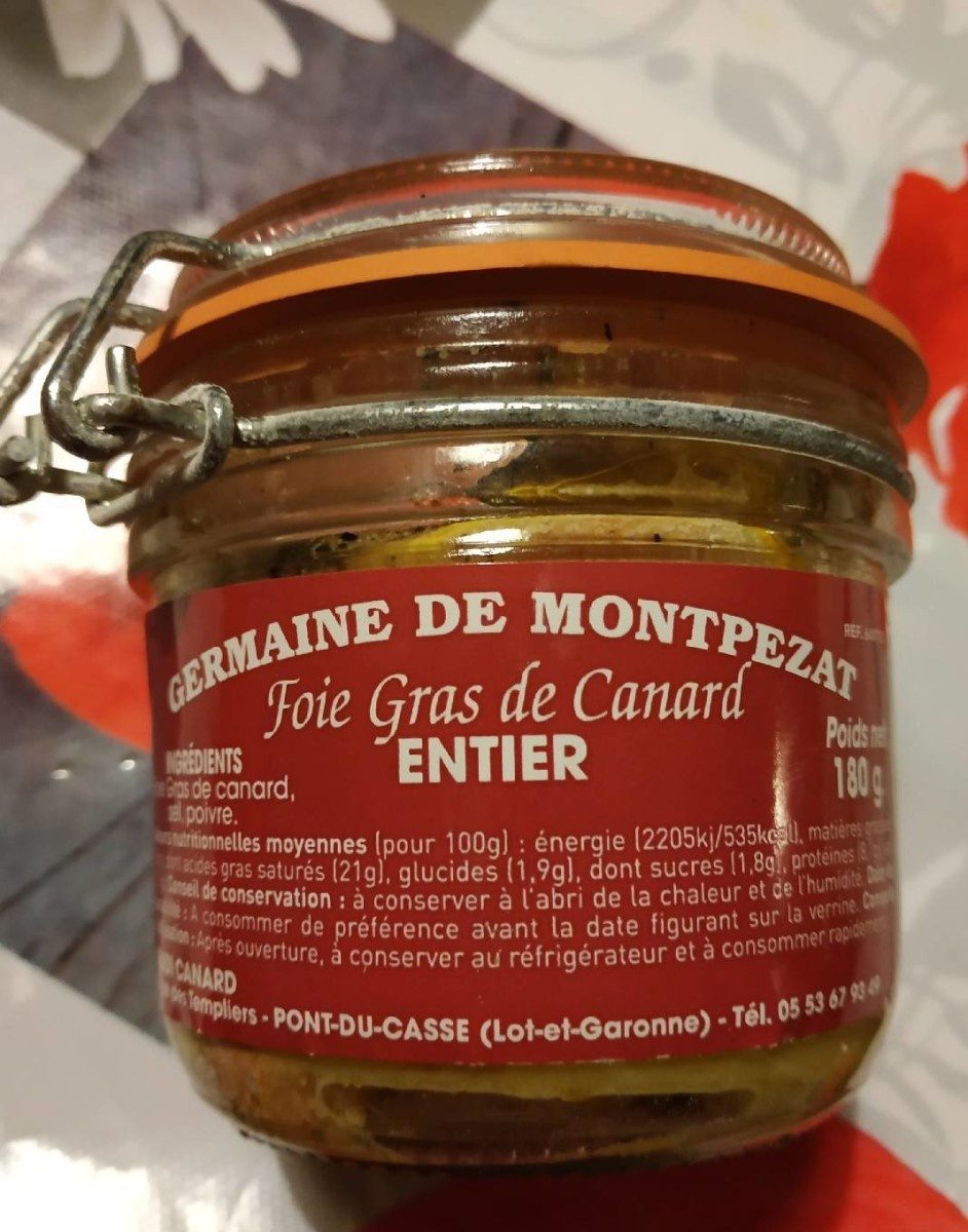 TradiCanard. Foie Gras Germaine de Montpezat