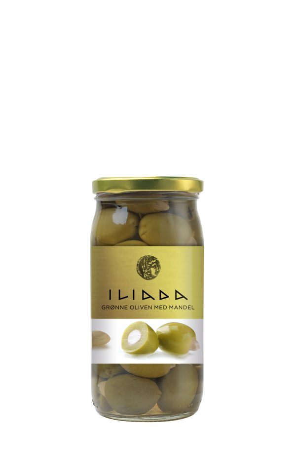 Olives Verte aux Amandes
