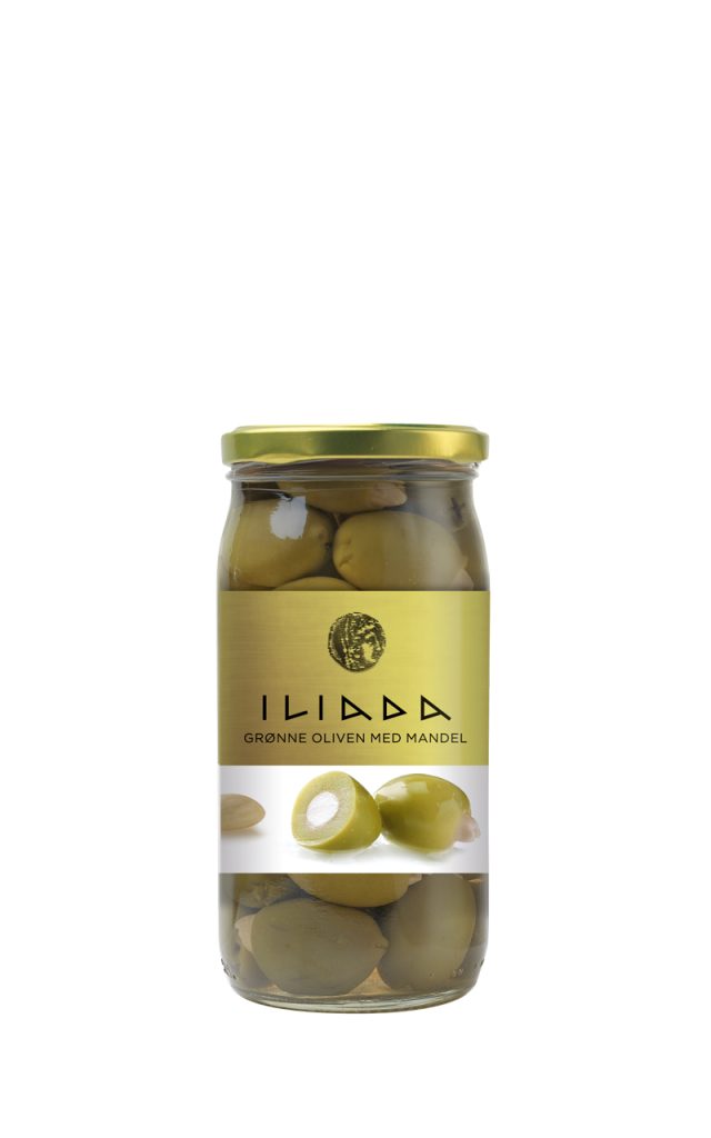 Olives Verte aux Amandes