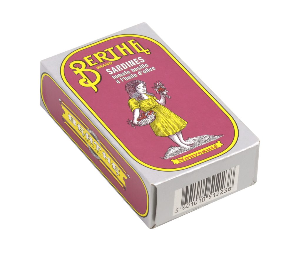 Sardines Tomate Basilic Berthe