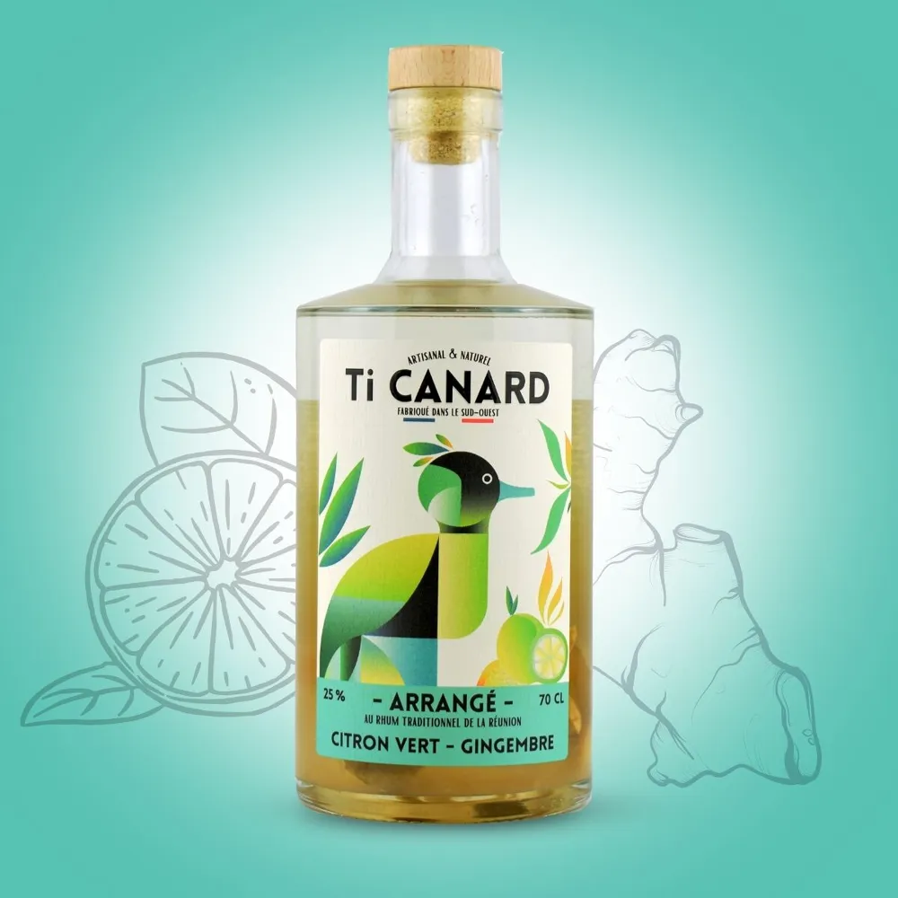 Ti Canard Rhum Citron Vert Gingembre