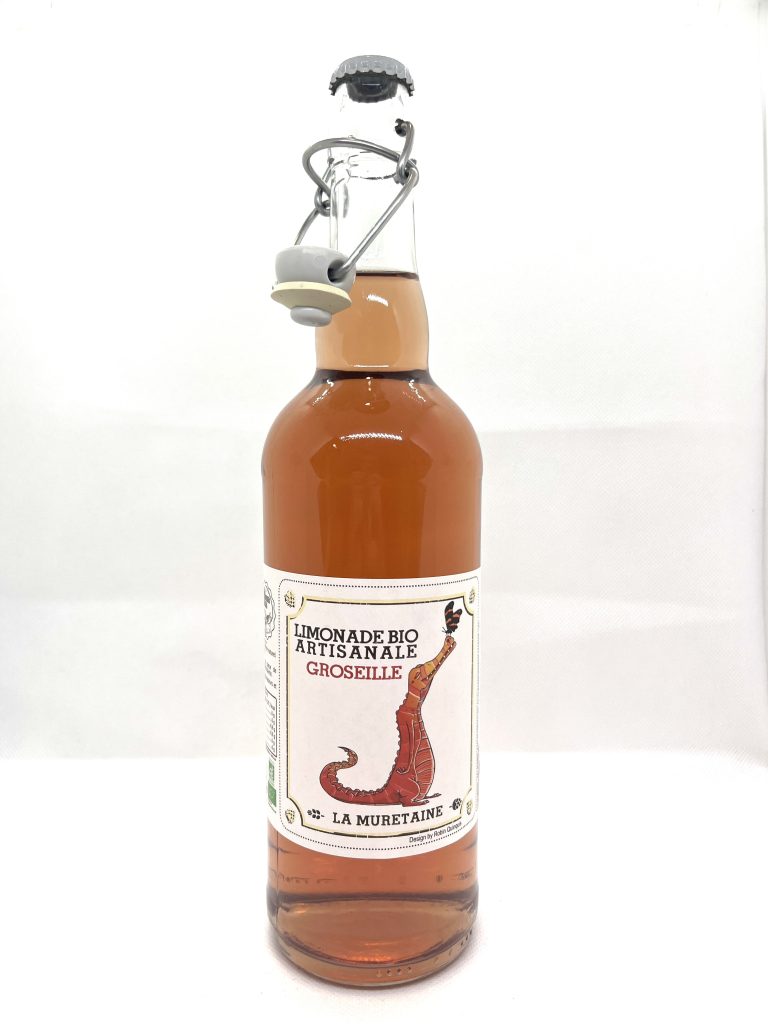 La Muretaine Limonade Groseille 75 cl