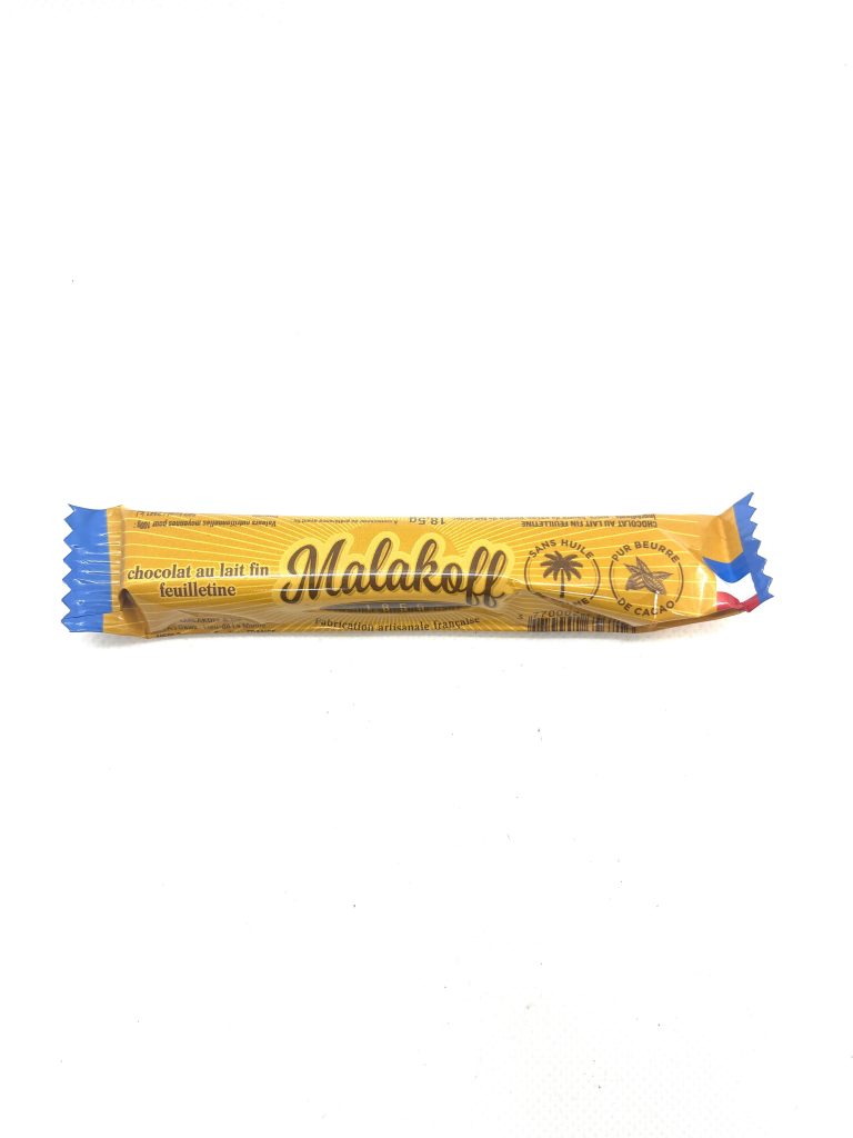 Barre Malakoff Chocolat Lait Feuilletine