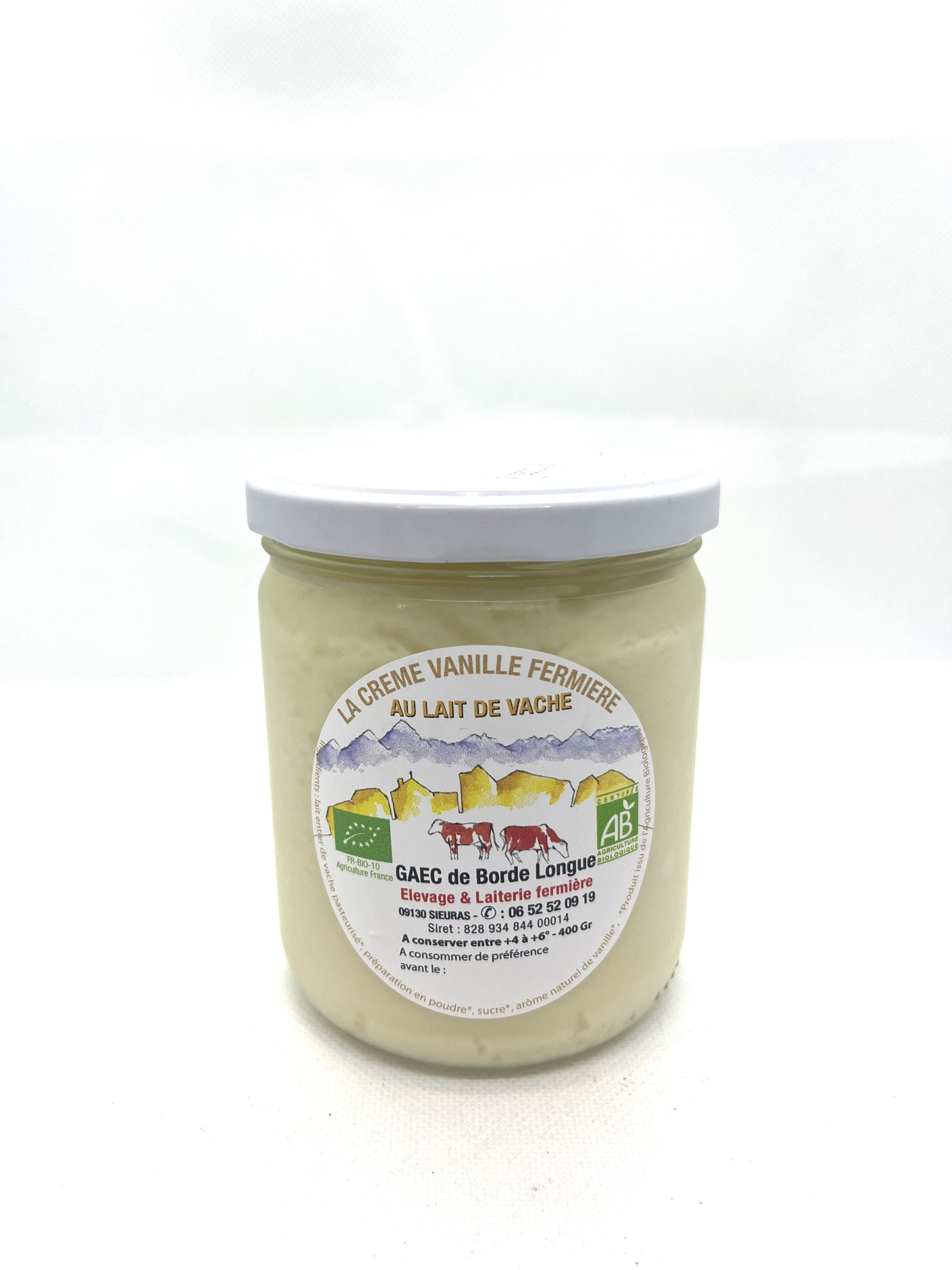 Yaourt Vanille 400gr