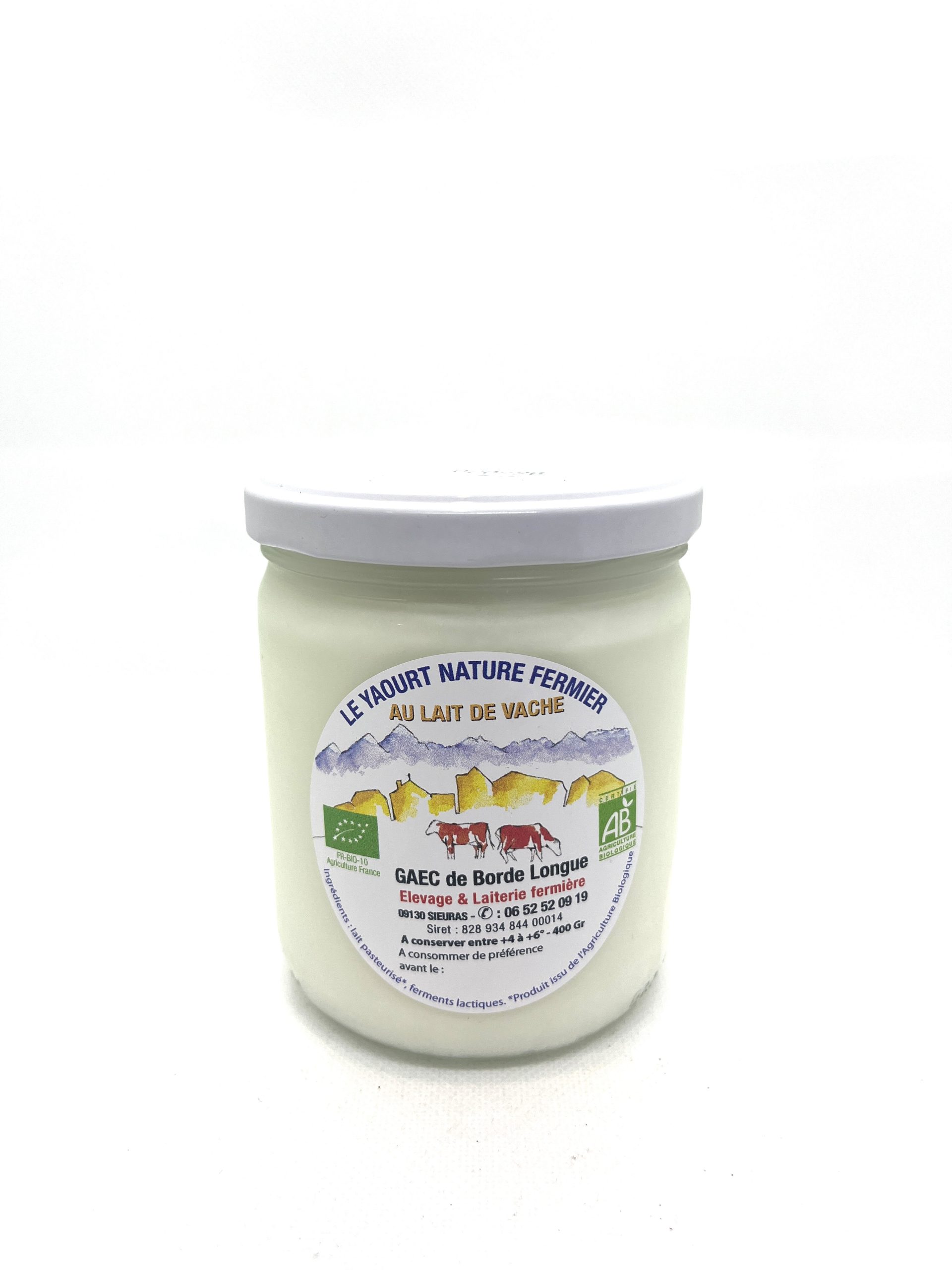 Yaourt Nature 400gr