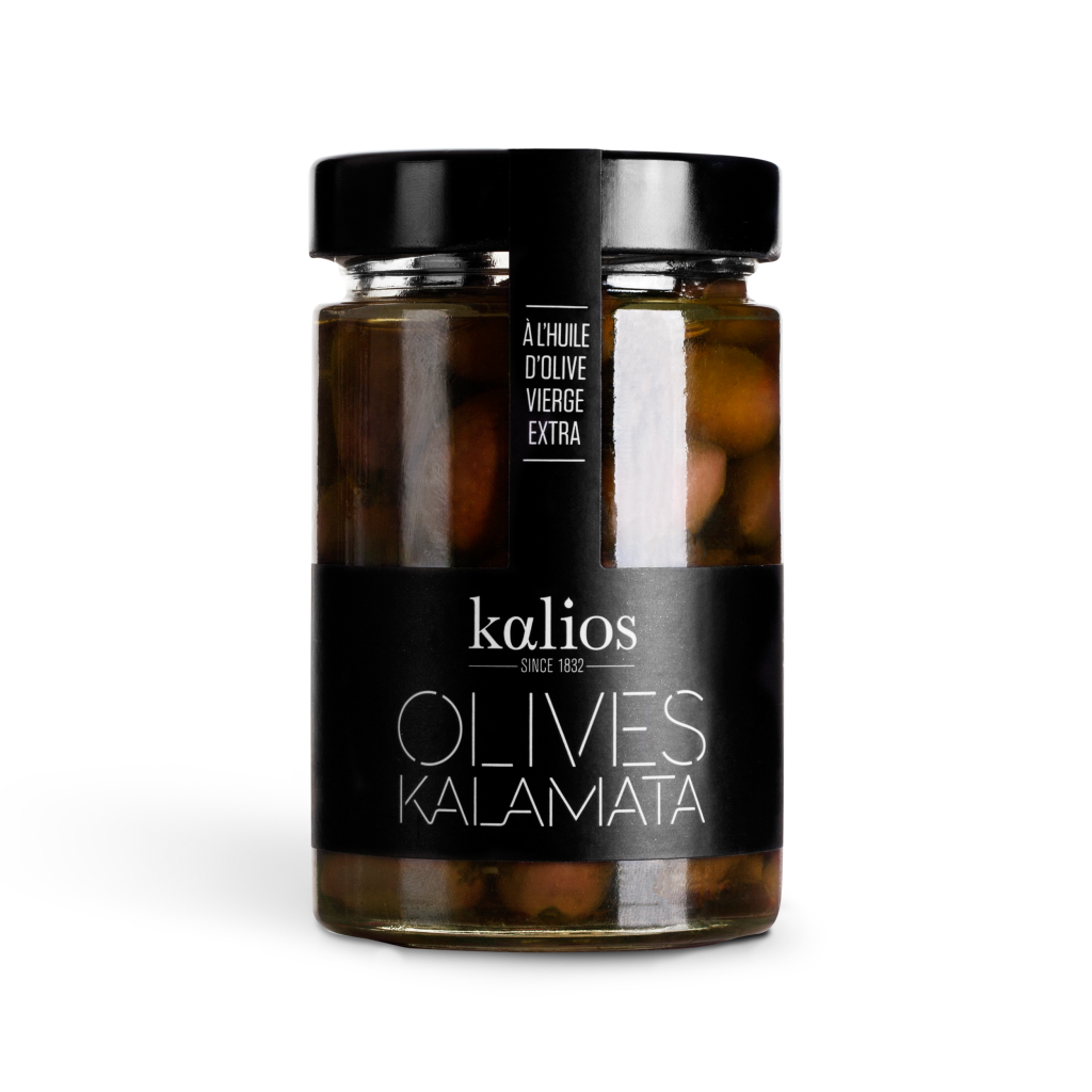 Olives Noires Grecque Huile Kalios