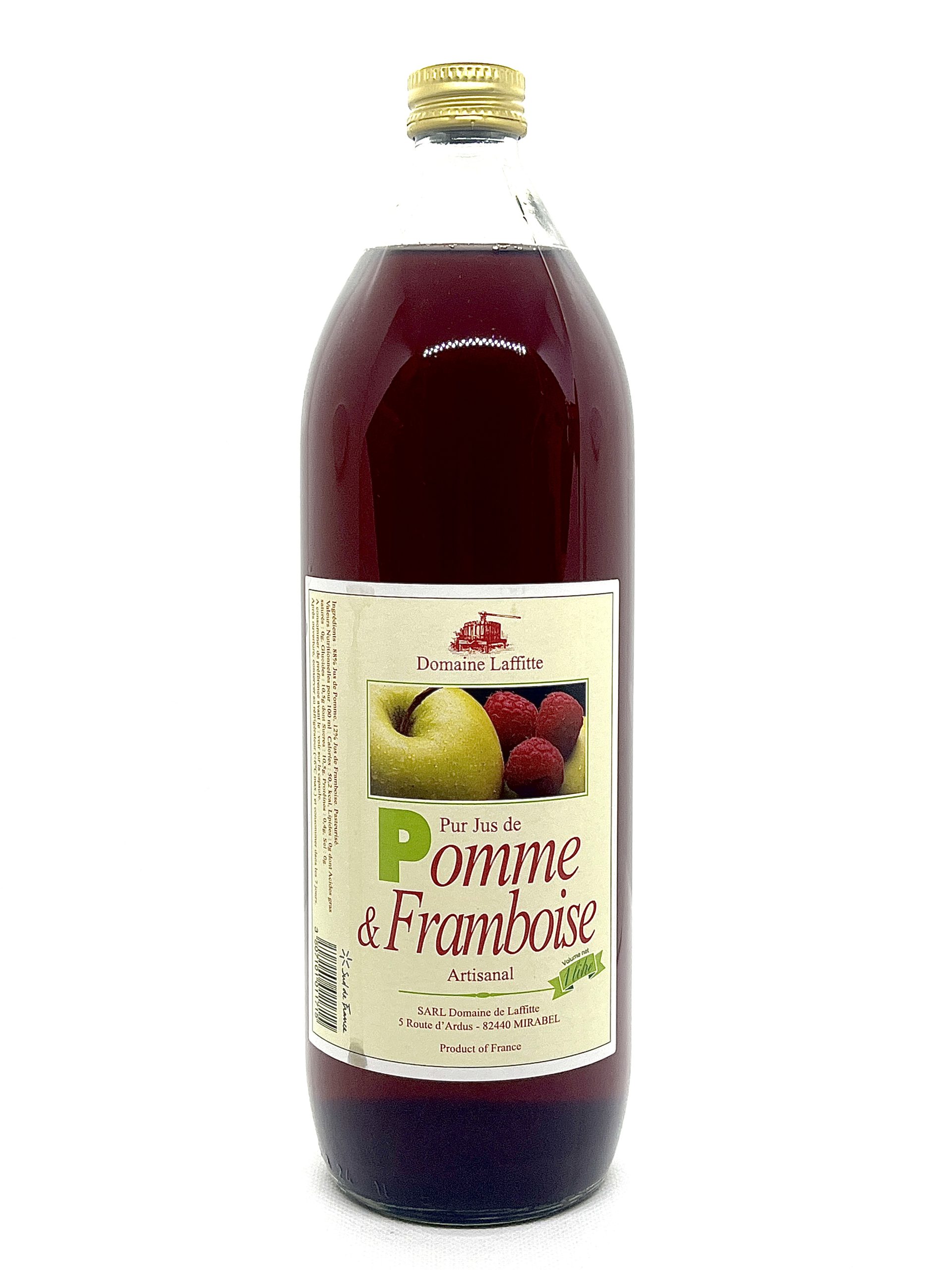 Jus de Pomme Framboise