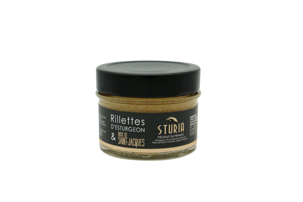 Rillettes d'Esturgeon Saint Jacques