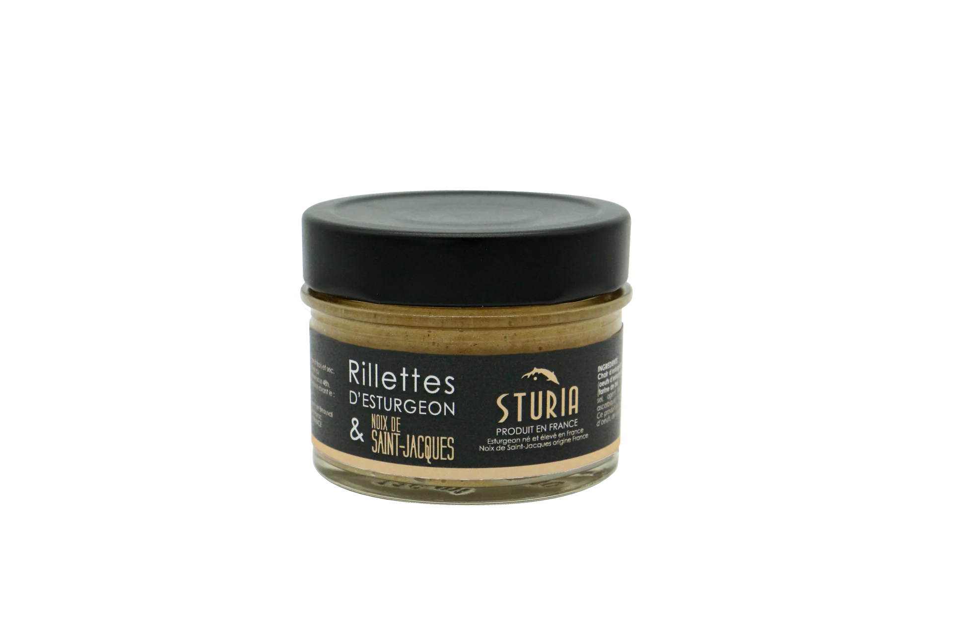 Rillettes d'Esturgeon Saint Jacques