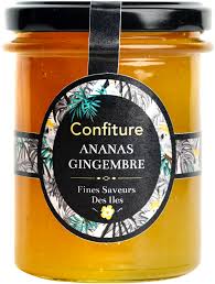 Confiture Ananas Gingembre des Iles