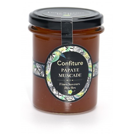 Confiture Papaye Muscade des Iles