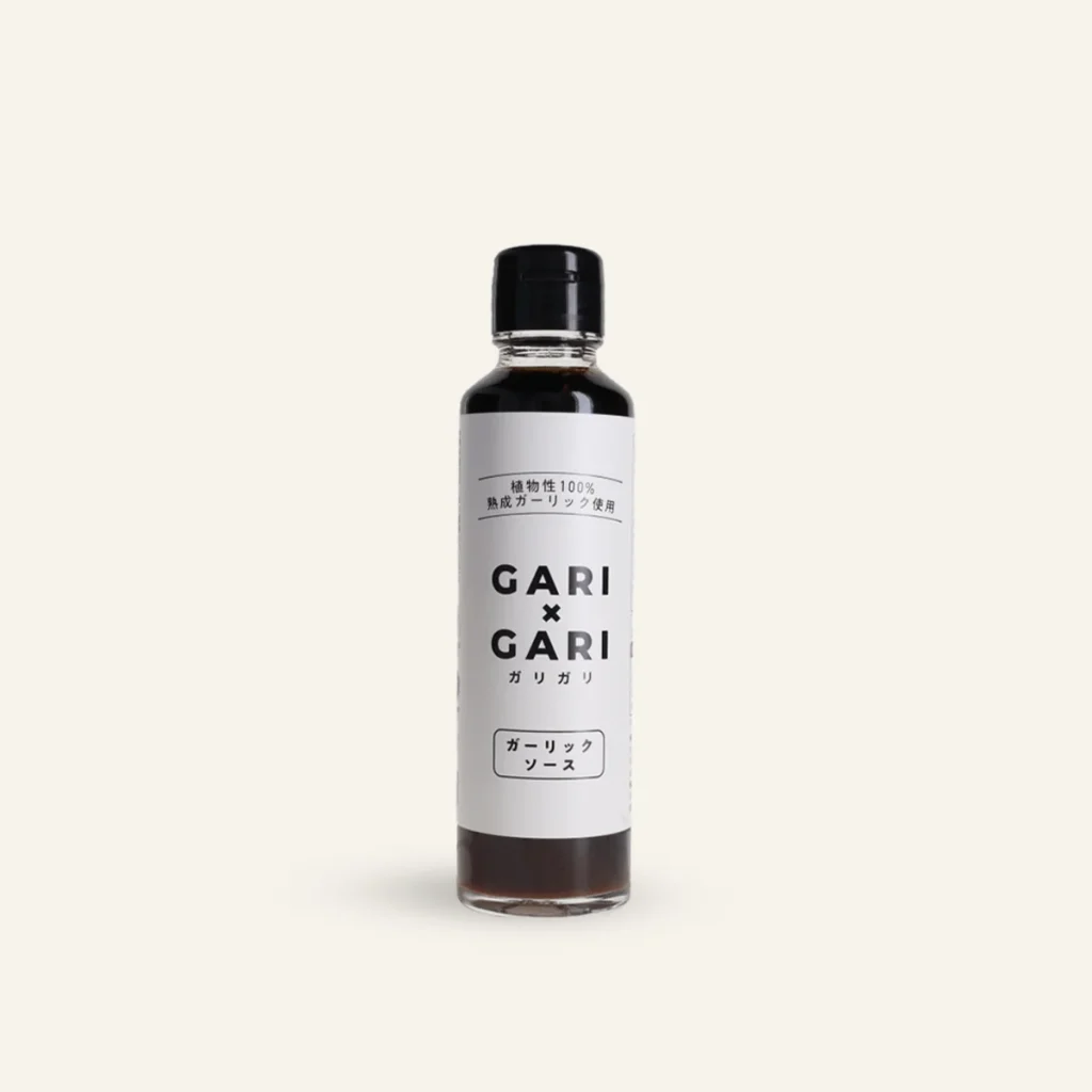 Sauce à l'Ail Noir sans Gluten Vegan 180g