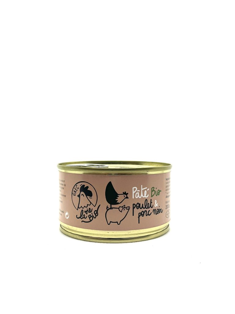 Pate Poulet Porc Noir