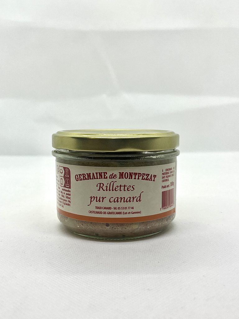 Rillette Pur Canard 180g