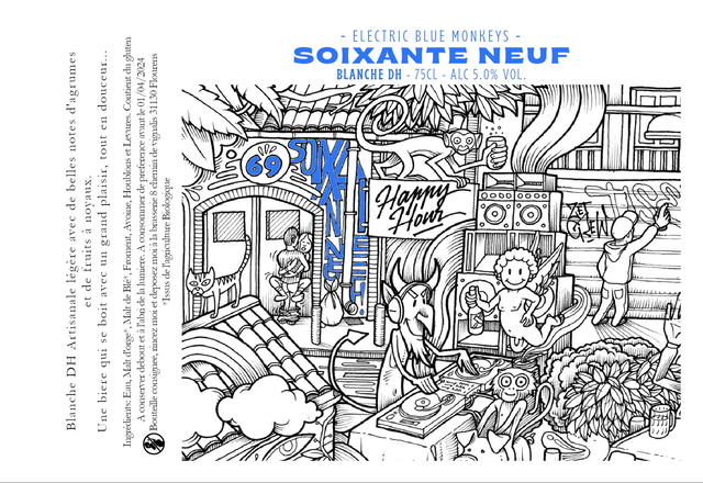Bière Soixante Neuf White Ipa