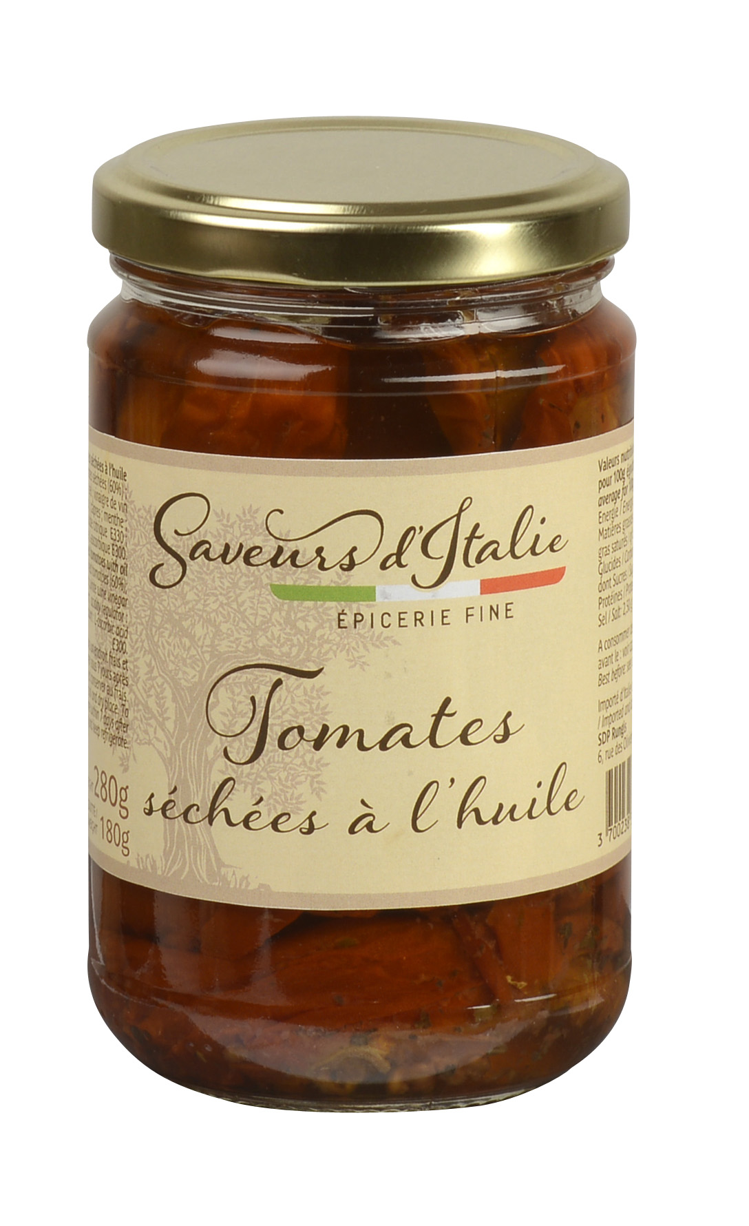 Tomates Séchées à l'Huile Coquet