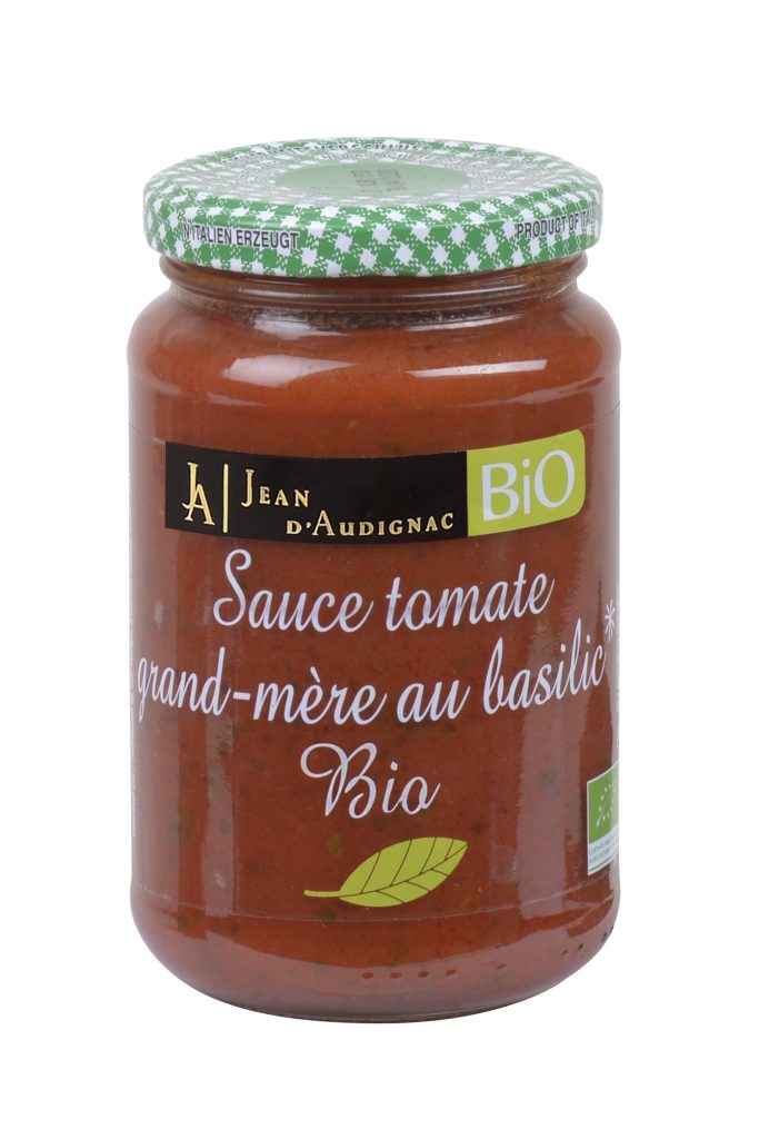 Sauce Tomate Grand Mere au Basilic BIO