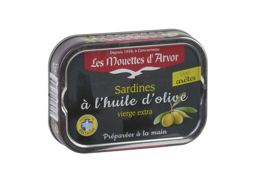 Sardine Huile Olive sans Aretes