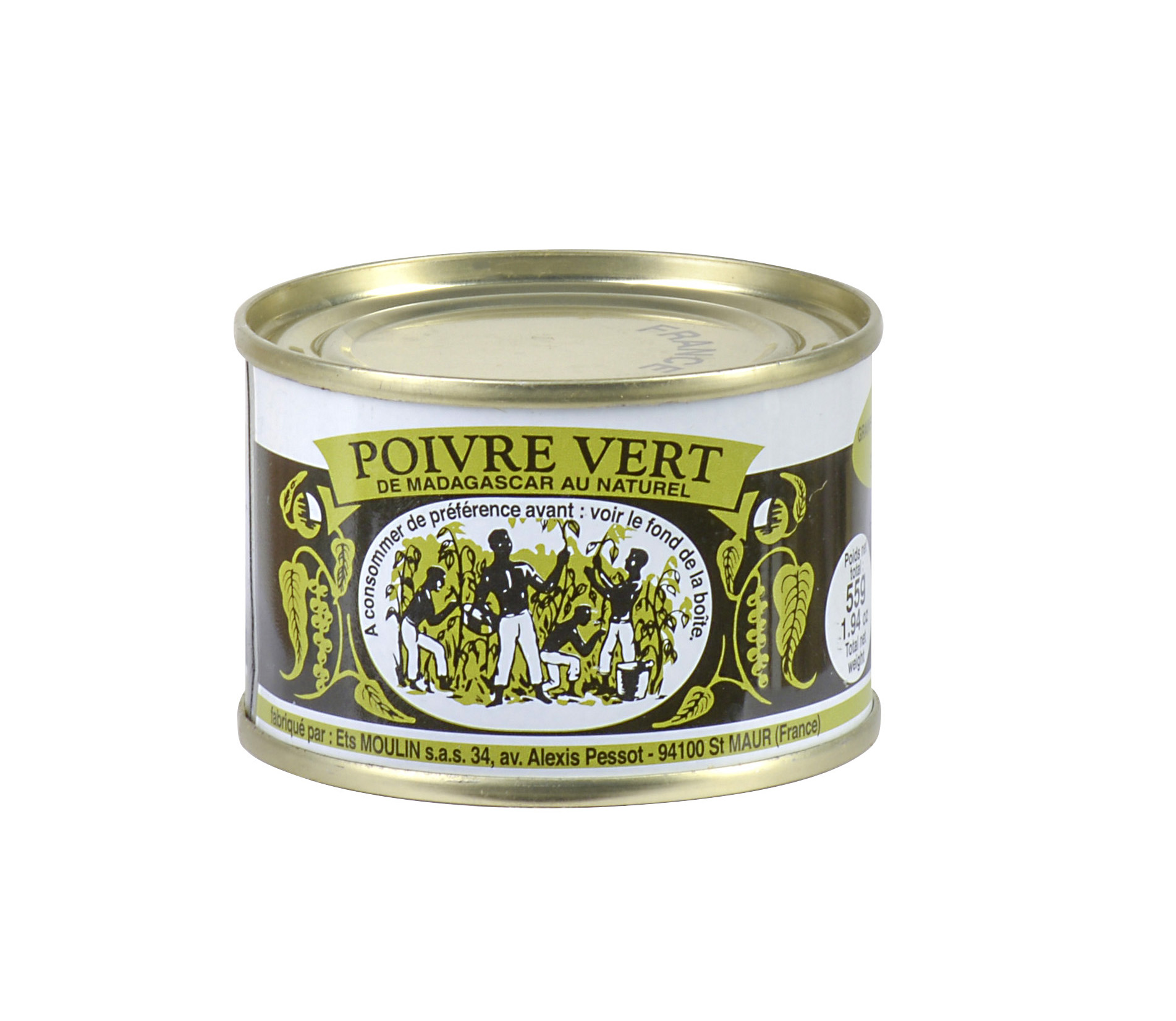 Poivre Vert Madagascar Conserve