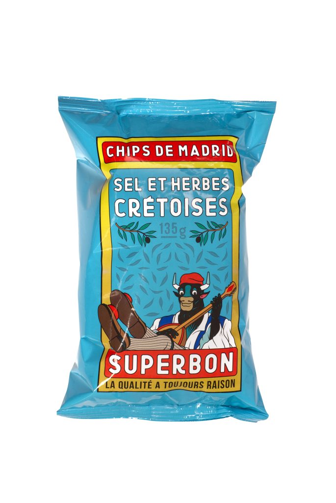 Chips de Madrid Sel Herbes et Cretoises