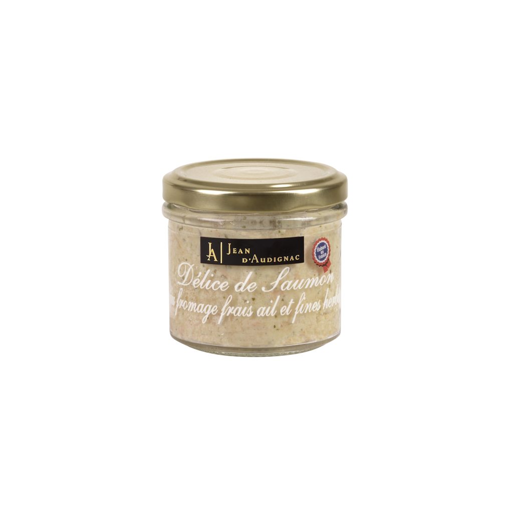 Délice de Saumon au Fromage Frais Ail et Fines Her