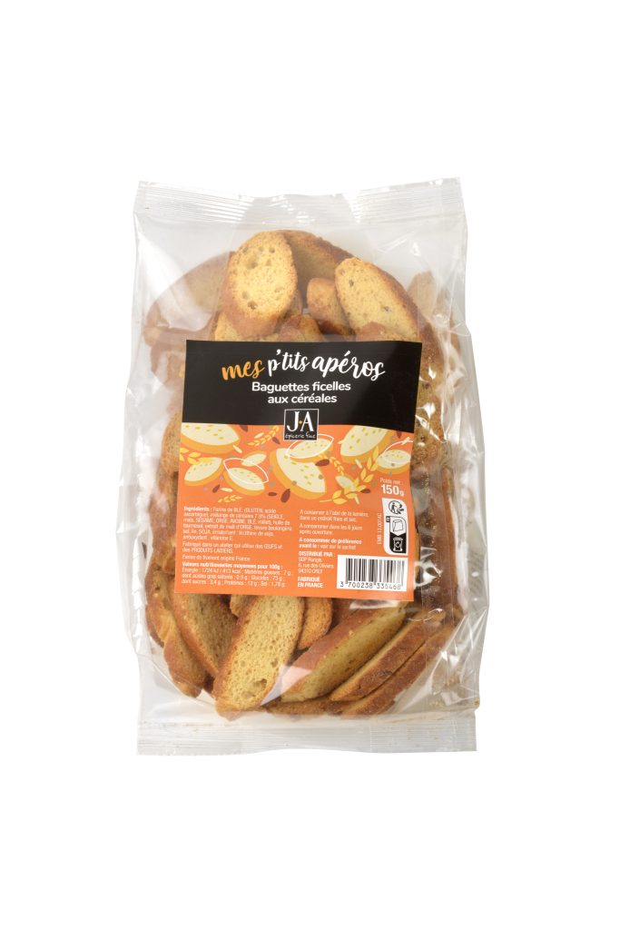 Baguettes Ficelles aux Cereales
