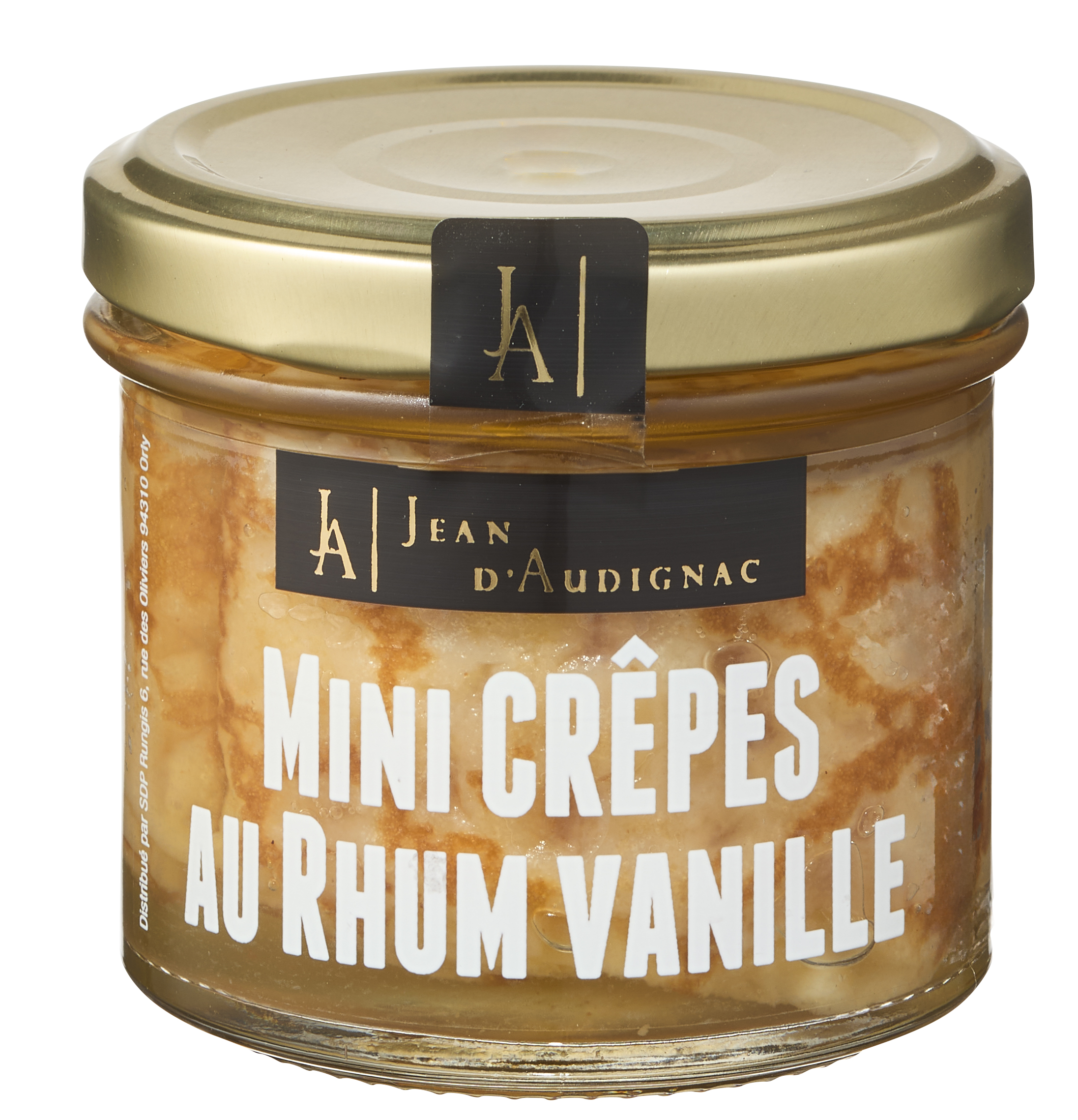 Mini Crepes Rhum Vanille