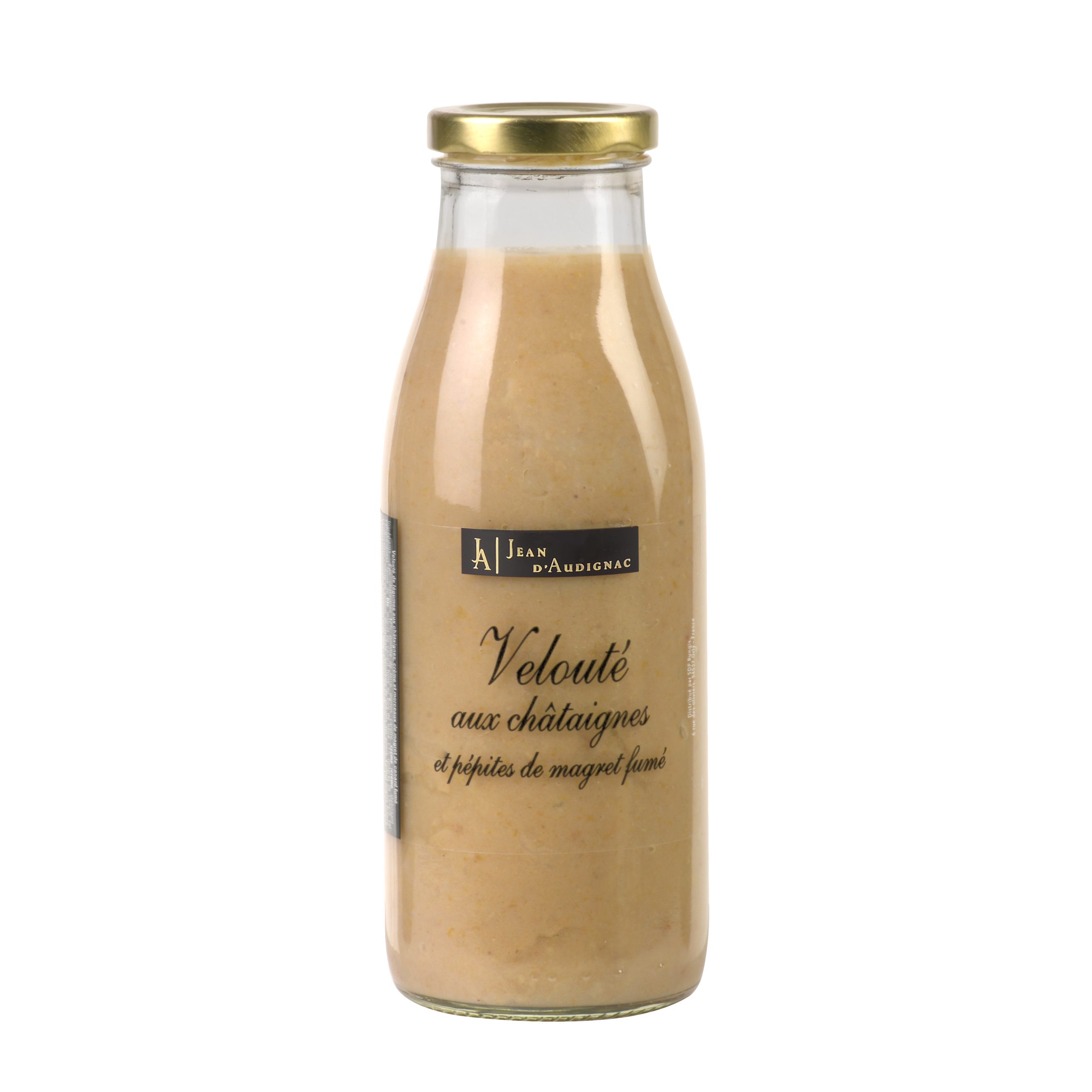 Veloute Chataignes et Pepites de Magret Fumé
