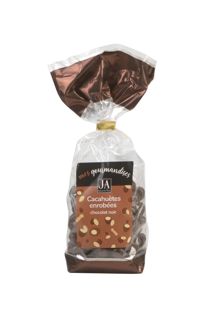 Cacahuetes Enrobees Chocolat Noir