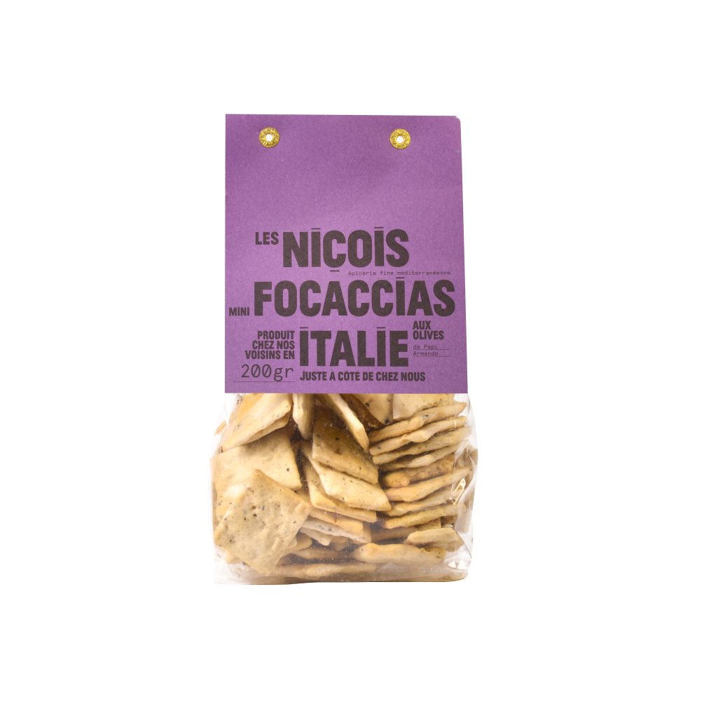 Mini Focaccias Olives