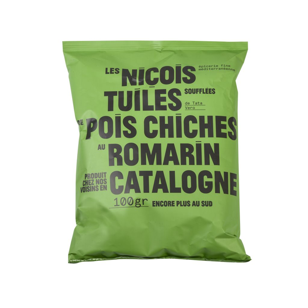 Chips de Pois Chiche Romarin