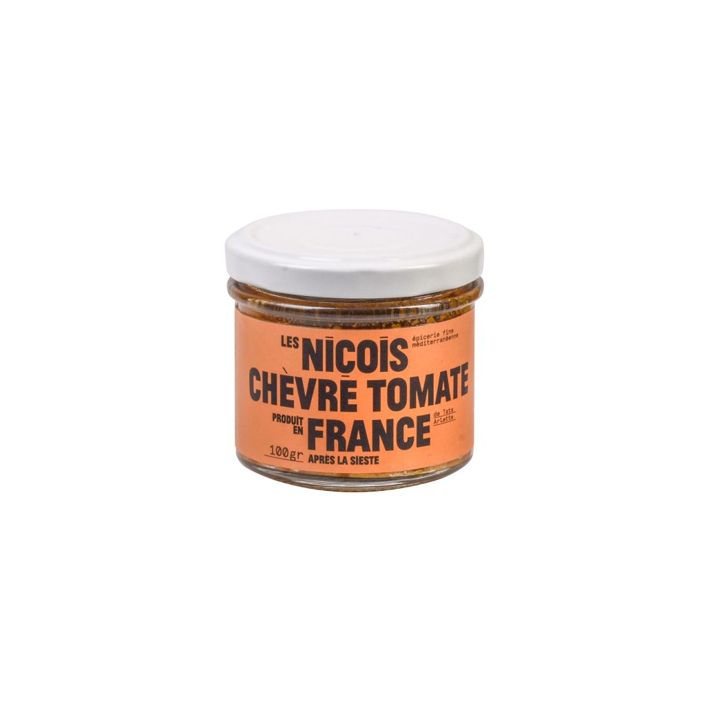 Tartinade Chevre et Tomate les Nicois