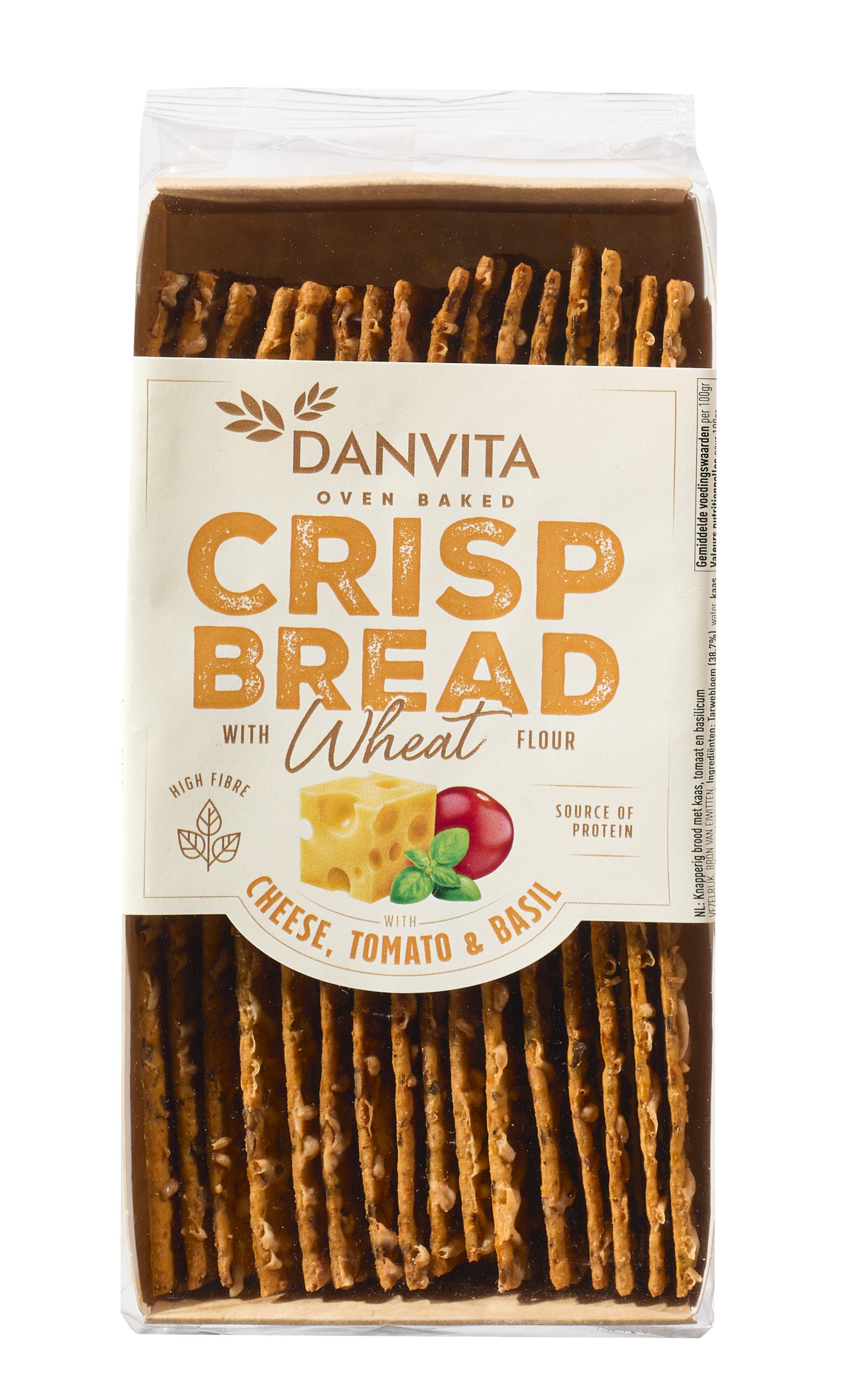 Crackers Fromage Tomate et Basilic
