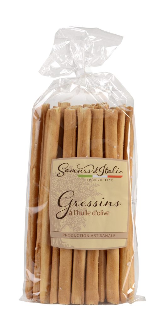 Gressins à l'Huile Olive