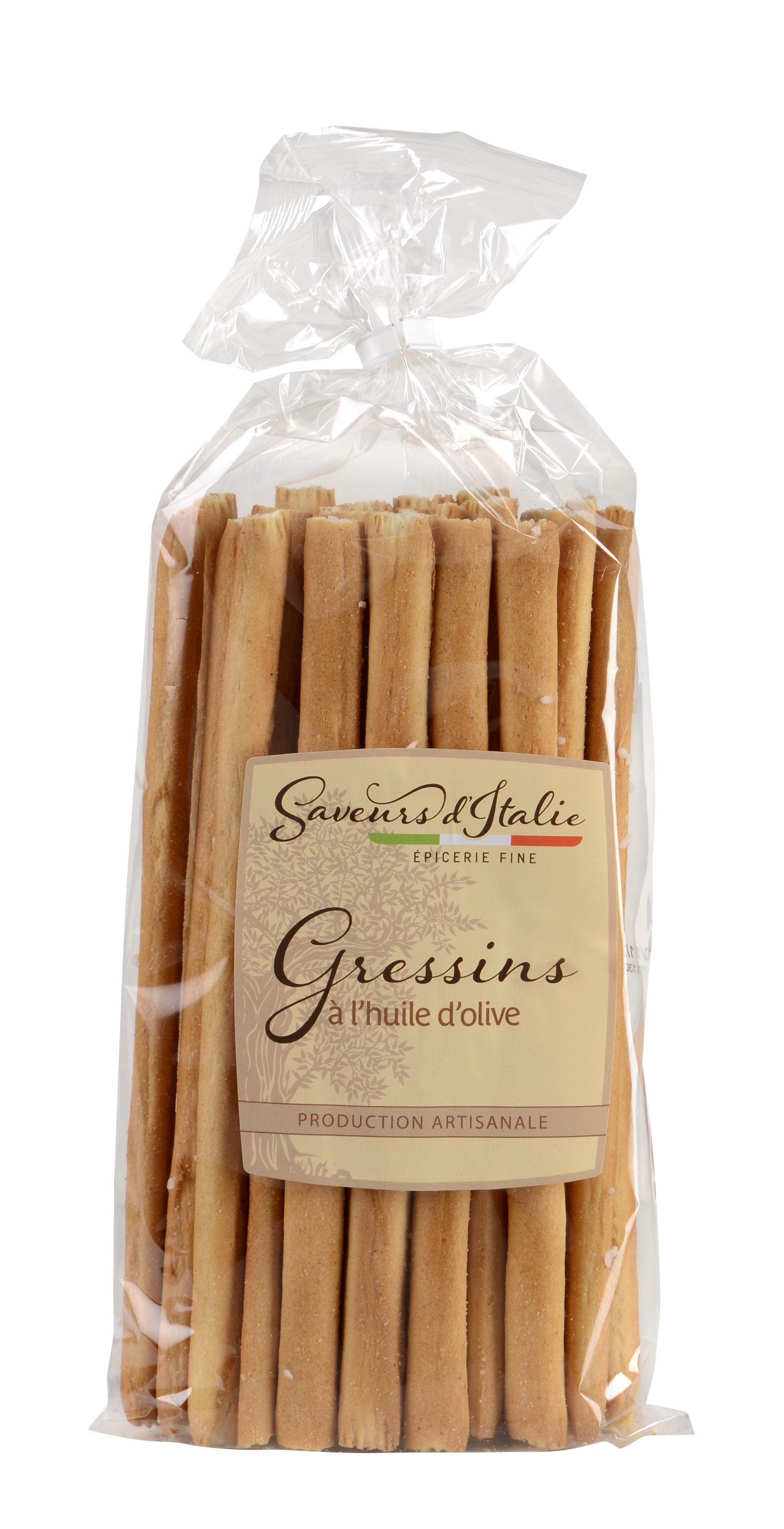 Gressins à l'Huile Olive