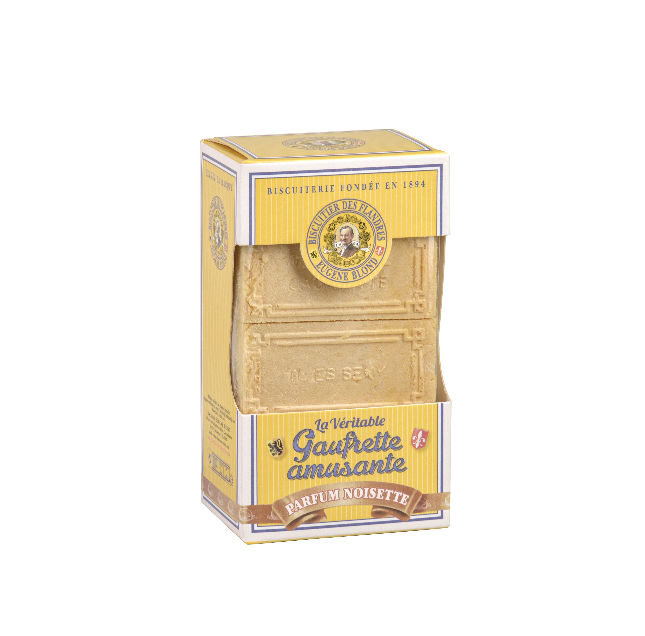 Gaufrette  Amusante Parfum Noisette